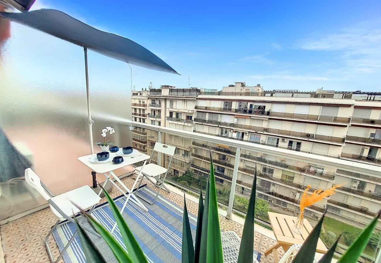 Nestor&Jeeves - Lifestyle - Terrace - Modern Apartment Nice Ngoại thất bức ảnh